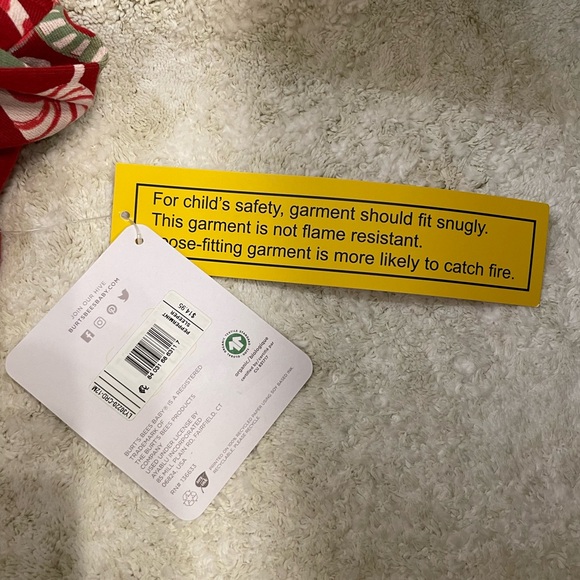 NWT Burts Bees Peppermint Pajamas - Picture 6 of 7